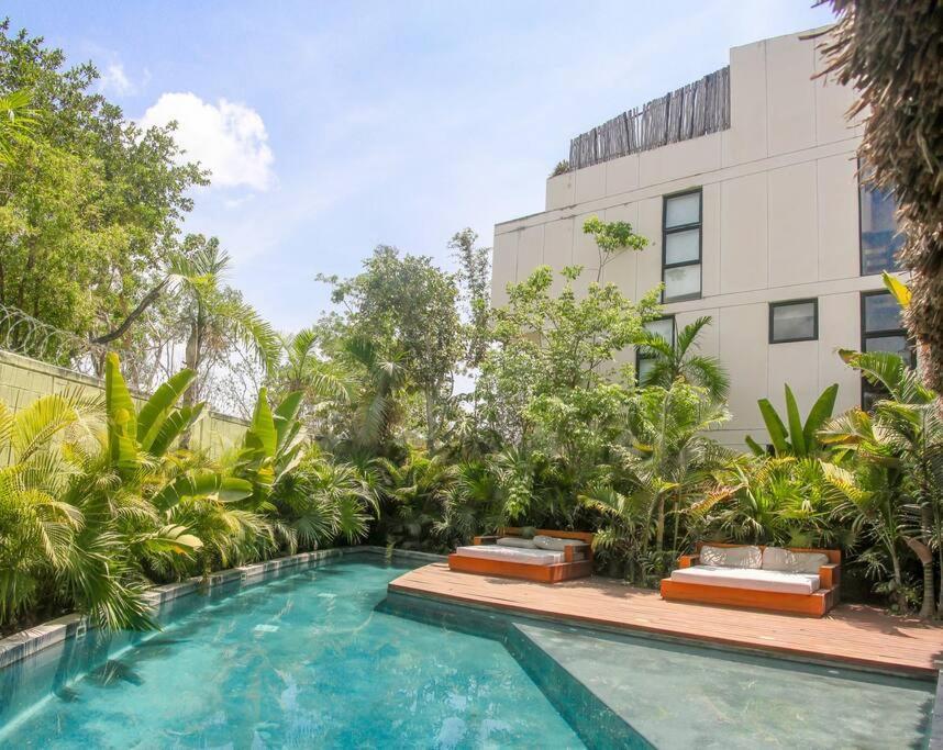 Dhalia - Private Roof With Pool & Beach Club Access 툴룸 외부 사진